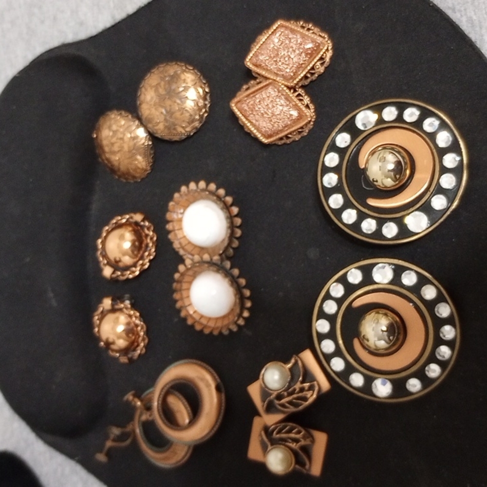 Copper Collection of Earrings